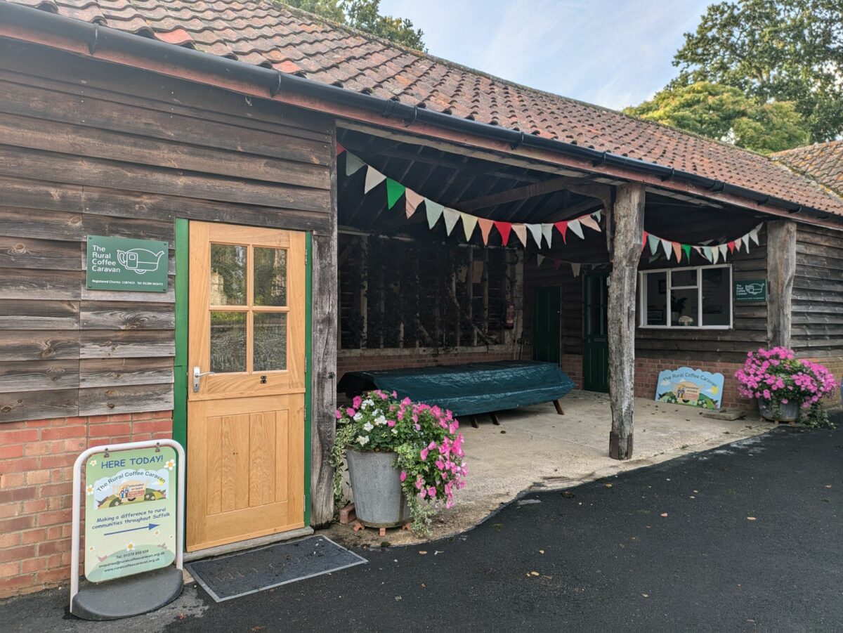 photo of the Rural Coffee Caravan office in Walsham le Willows