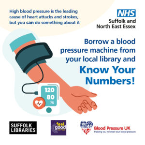 Suffolk Libraries NHS Feel good Suffolk Blood Pressure UK Know your numbers