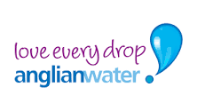 Anglian Water logo 'Love Every Drop'