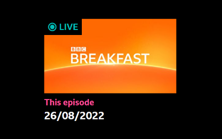 BBC Breakfast News screenshot of logo on iPlayer
