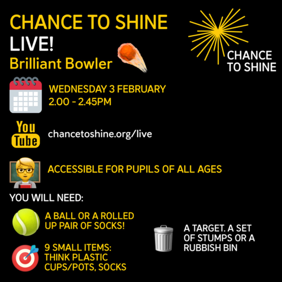 Chance To Shine Live Cricket Session 