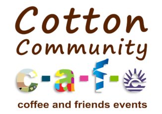 Cotton Community c-a-f-e logo