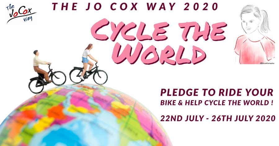 Jo Cox Way 2020 Cycle the world promo