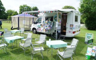 photo of Rural Coffee Caravan visit in action