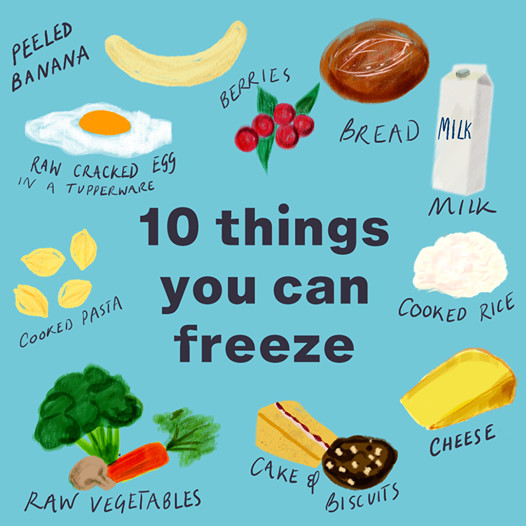 Food Savvy Suffolk Freezing foods guide