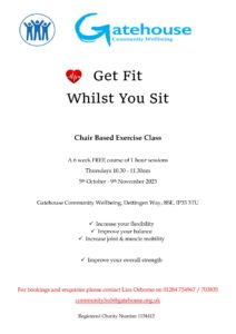 chair fitness 6 week course