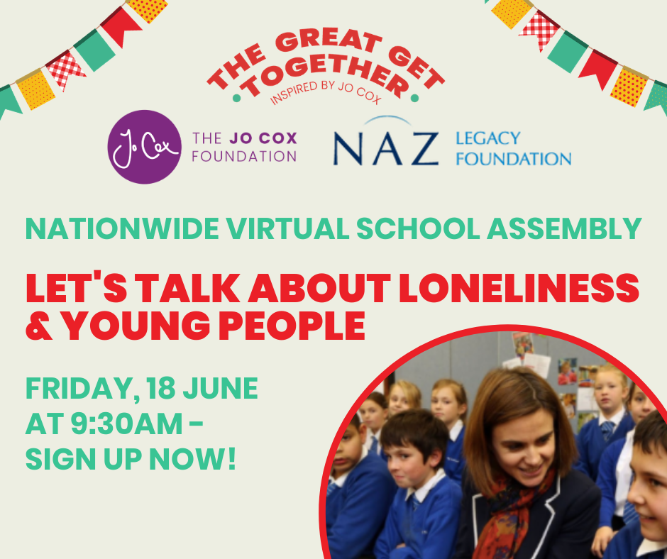 Great Get Together 2021 Lets Talk About Loneliness and young people event
