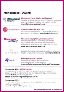 Menopause support & Advice