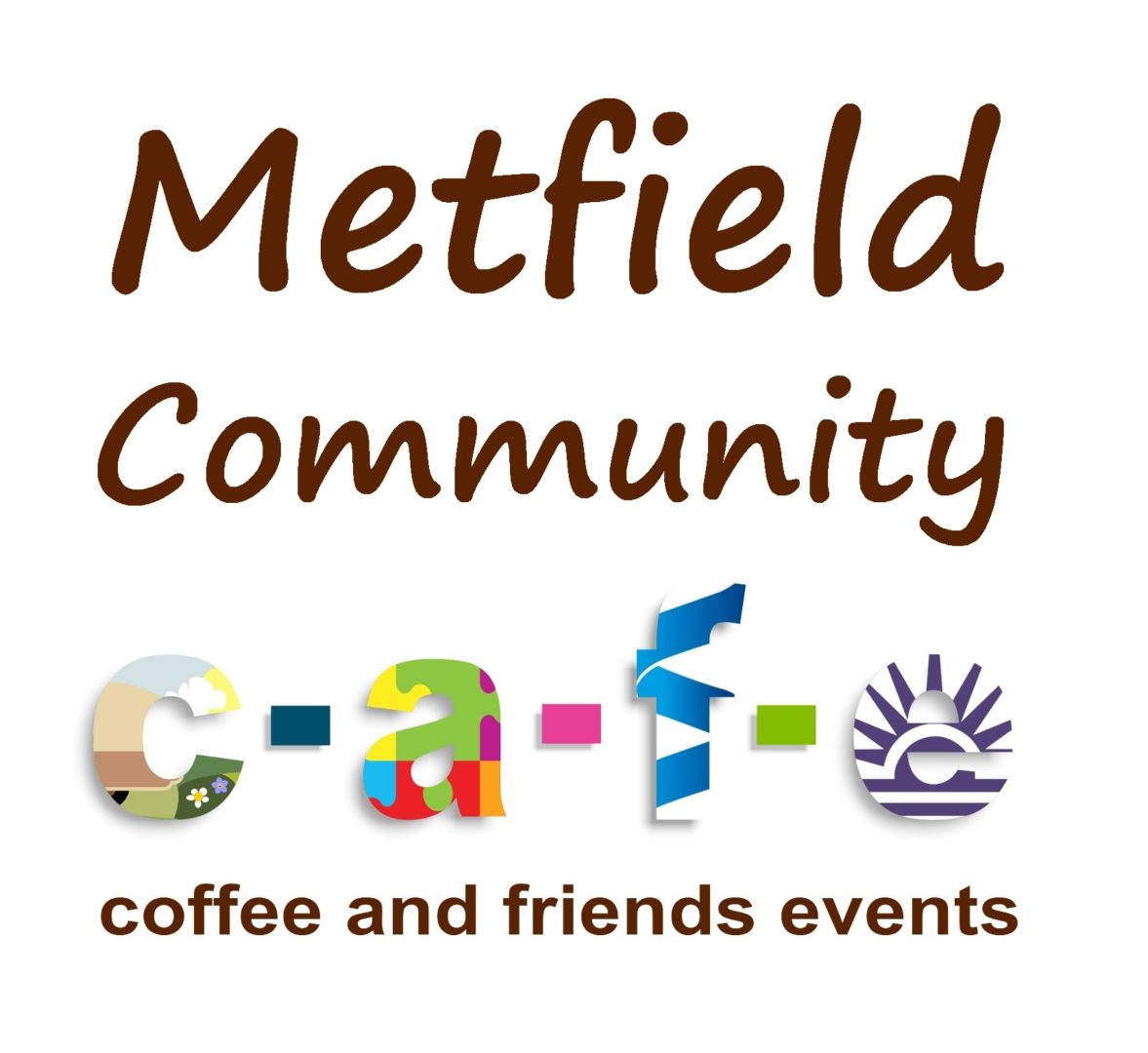 Metfield coffee and friends events logo