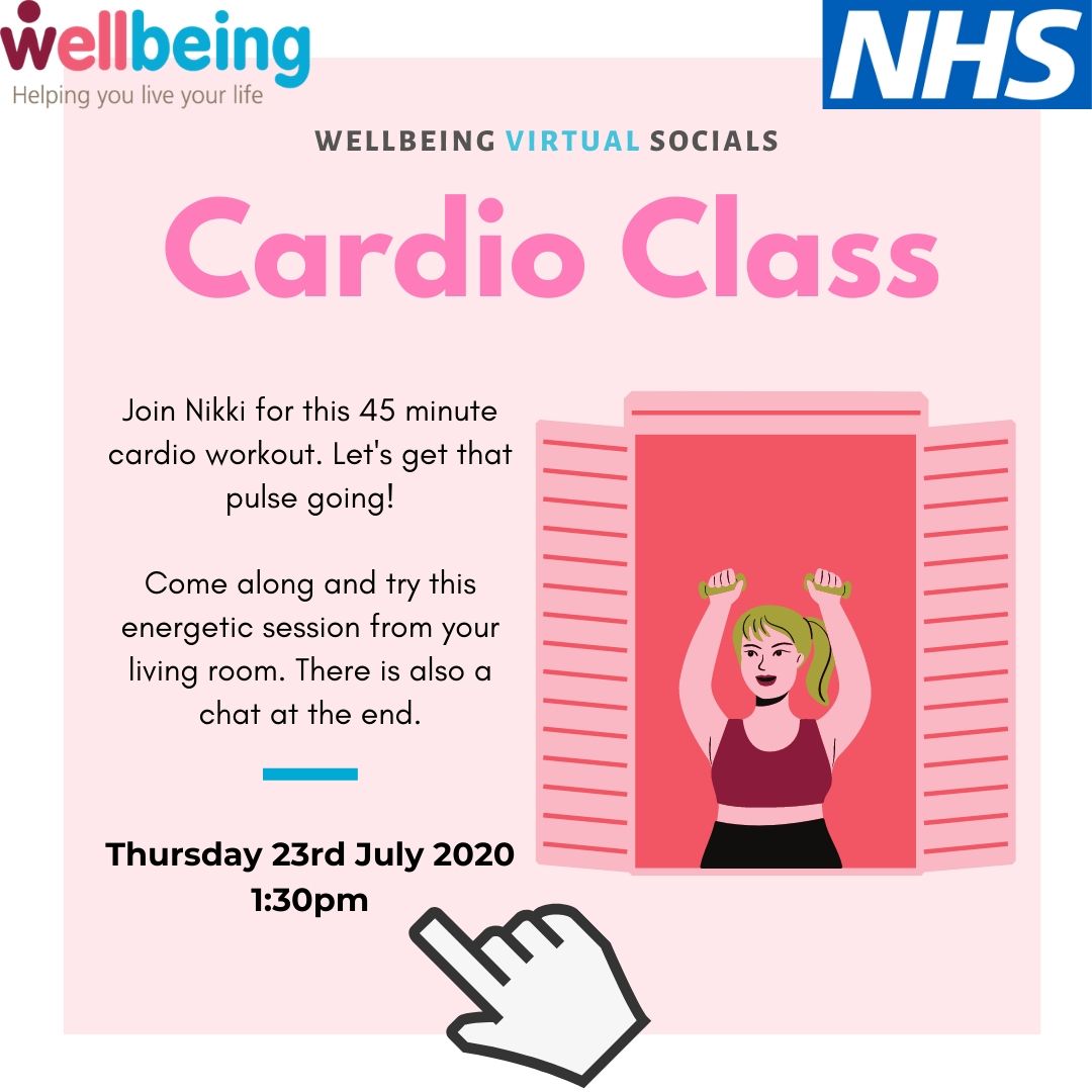 NHS Wellbeing Soical Cardio Class Promo