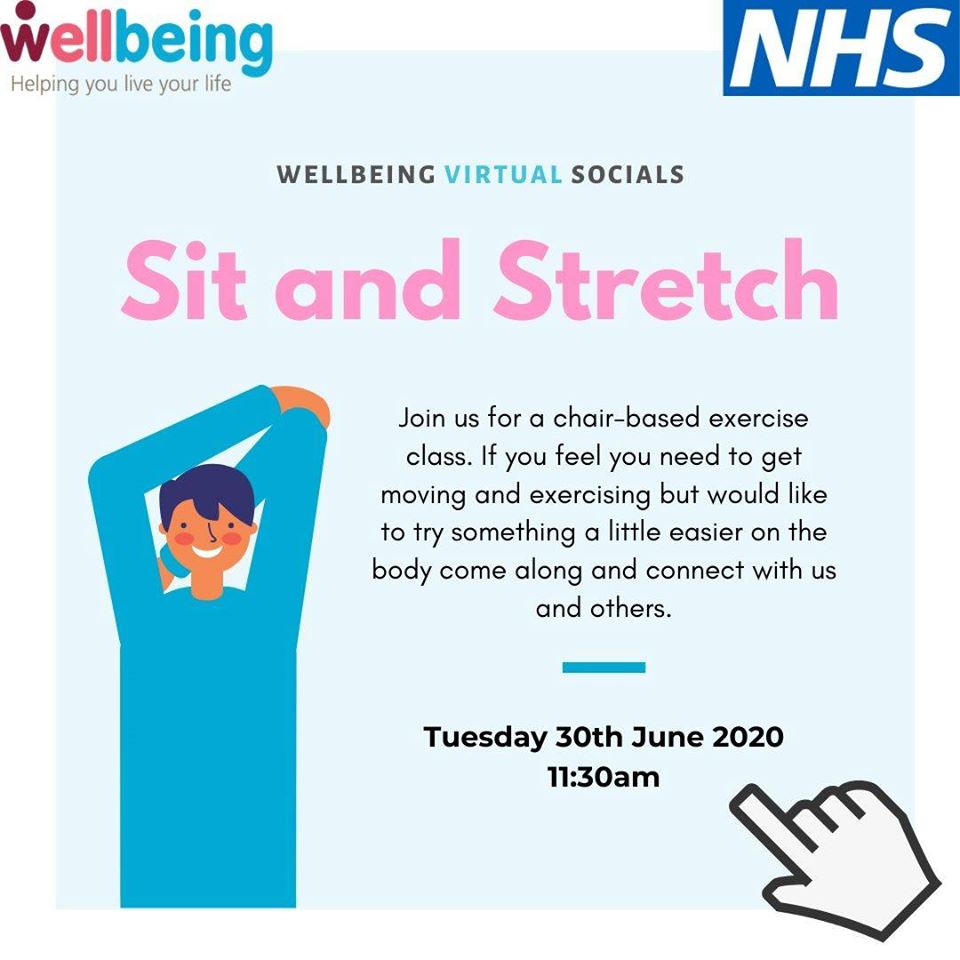 NHS Wellbeing Service Sit And Stretch Social Proomo