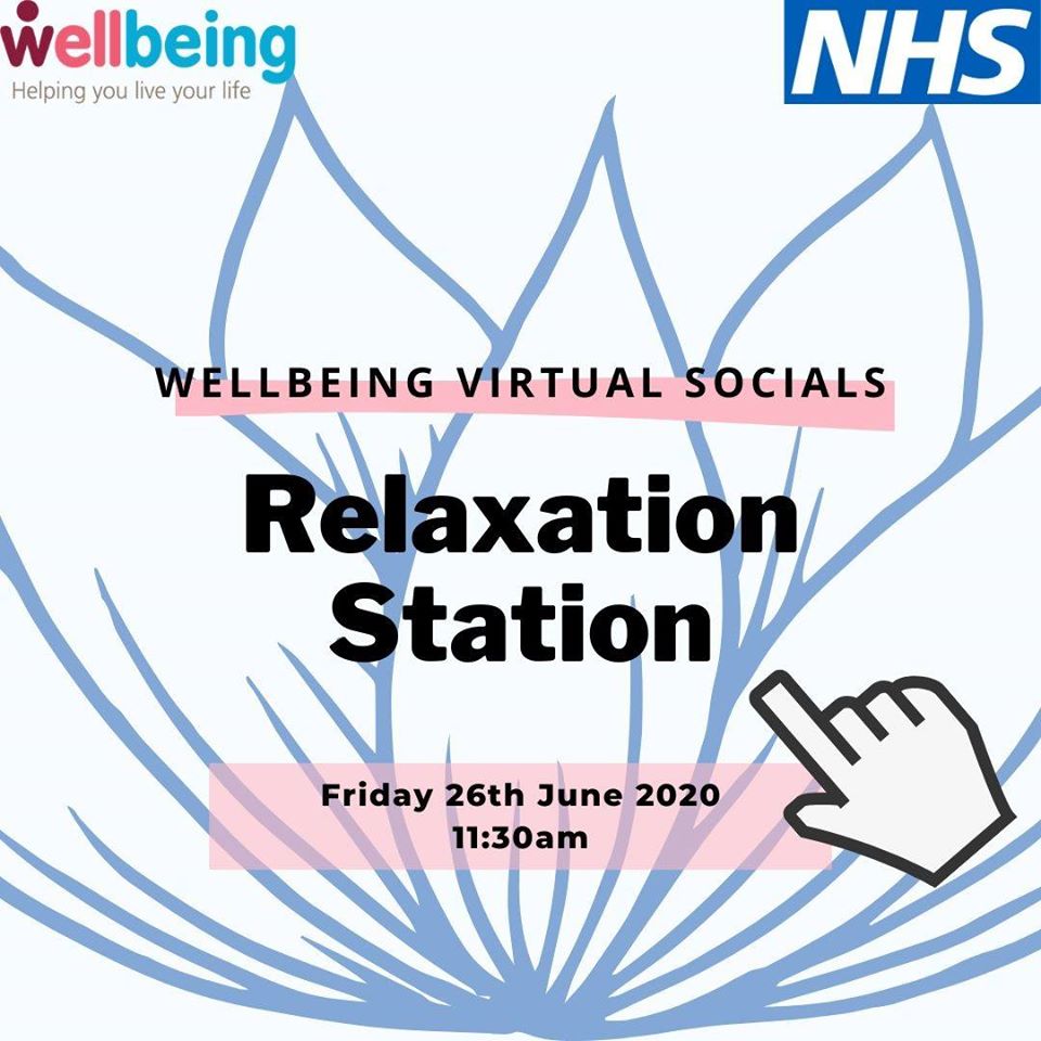NHS Wellgeing Social Relaxation Station promo