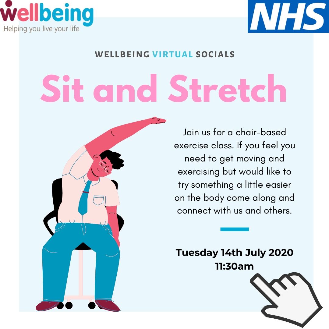 NHS Wellbeing Social Sit and Stretch Promo