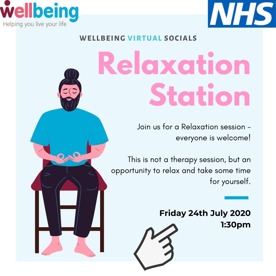 NHS Wellbeing Social Relaxation Station promo