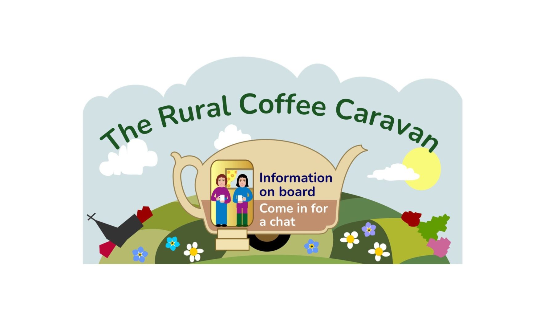 The Rural Coffee Caravan logo 2024