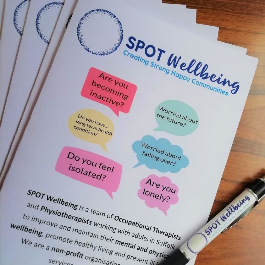 Spot Wellbeing booklet photo