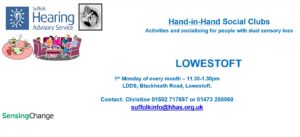 Monthly Social in Lowestoft