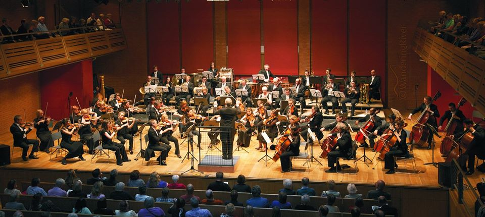 Suffolk Philharmonic performing on stage