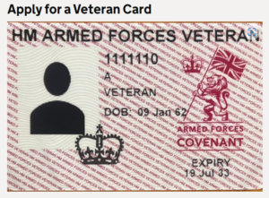 Armed Forces Card