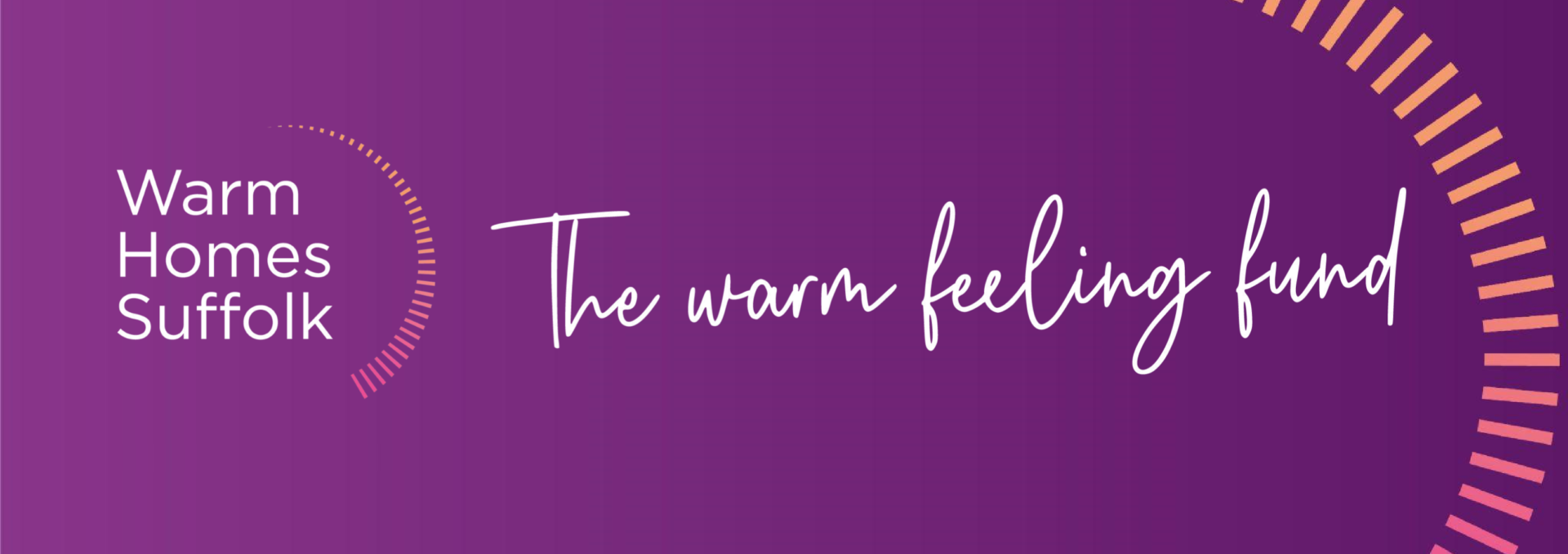 Warm Homes Suffolk Warm Feeling Fund banner image