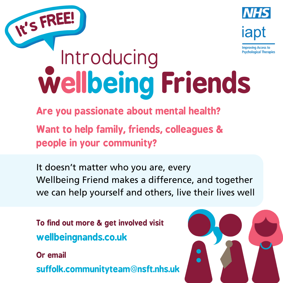NHS Wellbeing Friends promo