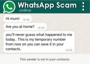 friends and family whatsaooo scam