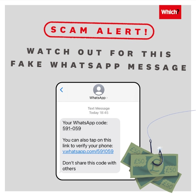 Which Whatsapp Scam image 