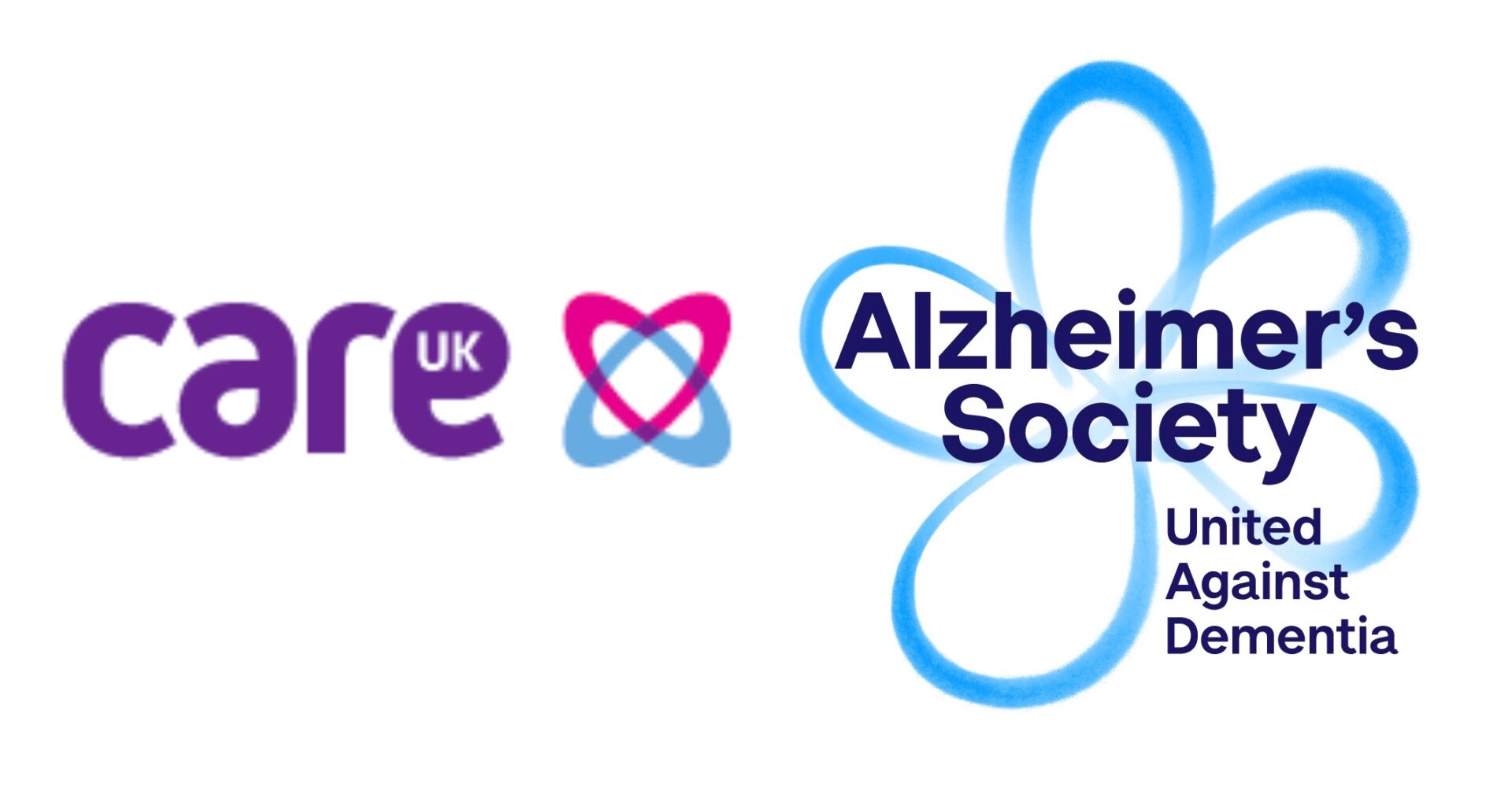 CareUk and Alzheimers Society logos